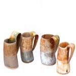 Viking Horn Mug Set – Rustic Ale Tankards