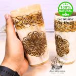 Nordic Viking Horn Tankard with Celtic Design