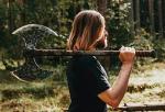 40” Two-Handed Berserker Axe for Viking Adventures