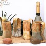 Viking Horn Mug Set – Rustic Ale Tankards