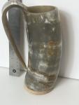 Large Alehorn Drinking Horn Tankard Mug