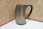 Viking Drinking Horn Tankard Mug - Handmade