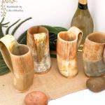 Viking Horn Mug Set – Rustic Ale Tankards