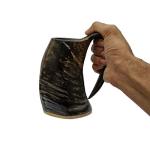 Authentic Viking Drinking Horn Mug Set of 2