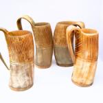 Viking Horn Mug Set – Rustic Ale Tankards