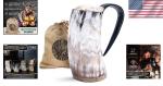Authentic Viking Drinking Horn Mug - 16 oz