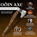 Viking Bearded Axe with Sheath and Ash Shaft