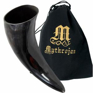 Viking Drinking Horn Mug for Ale and Beer