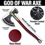 35" Handmade Kratoss Viking Axe for Cosplay