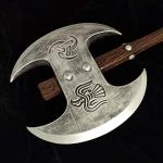 Viking Two-Handed Foam Axe for Battle Play