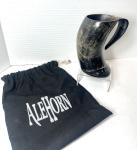 Viking Drinking Horn Mug with Carry Bag