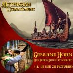 Viking Drinking Horn Mug for Ale and Beer