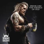 Viking Coffee Horn Mug Set with Spoon and Bag