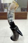 Viking Drinking Horn Beer Mug with Stand