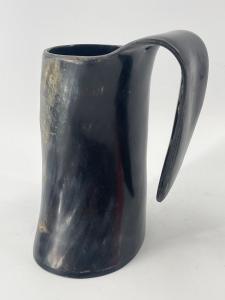 Viking Ox Horn Drinking Mug - Medieval Style