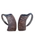 Buffalo Horn Tankard for Ale and Beer