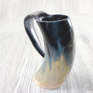 Viking Horn Mug – Medieval Tankard #574-2