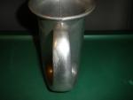 Viking Horn Drinking Tankard in Pewter, 5" Tall