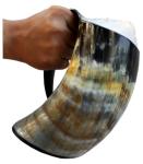 Viking Ox Horn Drinking Cup for Mead or Beer