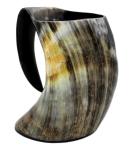 Viking Ox Horn Drinking Cup for Mead or Beer