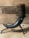 Viking Drinking Horns with Stand - 11” Tankard