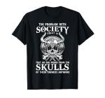 Funny Viking Odin Valhalla Society T-Shirt
