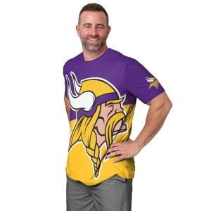 Minnesota Vikings Men's Big Logo Rash Guard