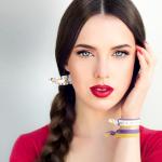 Minnesota Vikings NFL Knotted Hair Tie Set