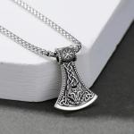 Viking Axe Necklace - 925 Sterling Silver Pendant