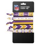 Minnesota Vikings NFL Knotted Hair Tie Set