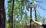 Viking Two-Handed Foam Axe for Battle Play