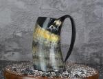 Viking Drinking Horn Mug - 16 Oz Medieval Style