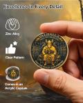 Viking Valhalla Challenge Coin - Odin Tribute Token