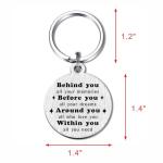 Vegvisir Viking Compass Keychain - Norse Amulet