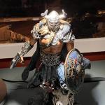 Thor Statue - Viking Warrior with Dragon Decor