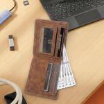 Personalized Viking Leather Wallet for Men