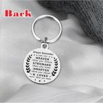 Viking Vegvisir Compass Keychain - Norse Rune Gift