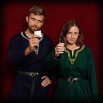 Viking Shot Glass & Mini Horn Cup Set