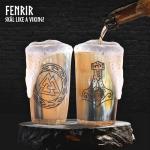 Fenrir Viking Drinking Horn Mug Set of 5