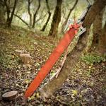 Damascus Steel Viking Sword with Engraved Handle