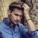 Viking Bracelet for Men with Mjolnir Amulet