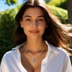 Viking Axe Necklace - 925 Sterling Silver Pendant