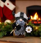 Viking Berserker Gnome Plush Figure - 10'' Decor