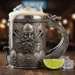 Viking Stainless Steel Beer and Coffee Mugs