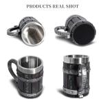 Viking Rune Beer Mug and Coffee Tankard