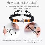 Viking Bracelet for Men with Mjolnir Amulet