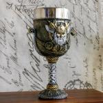 Odin Wine Goblet - Viking Style Stainless Steel Cup