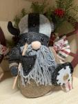 Viking Berserker Gnome Plush Figure - 10'' Decor