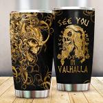 Viking Coffee Tumbler Mug - 20oz Insulated