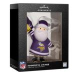 Minnesota Vikings Santa Fan Christmas Ornament